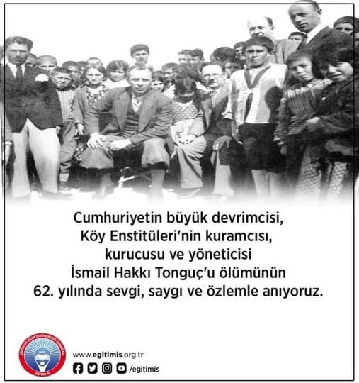 İSMAİL HAKKI TONGUÇ’U 62.ÖLÜM YILDÖNÜMÜNDE SAYGI VE ÖZLEMLE ANIYORUZ.