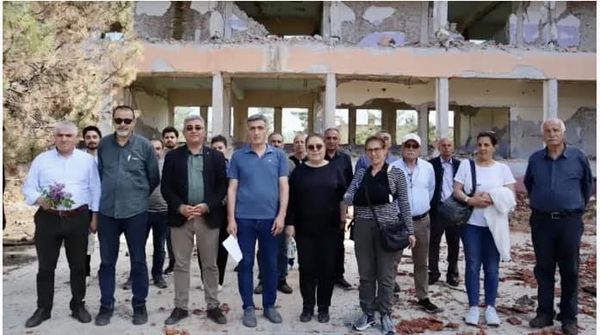 KÖY ENSTİTÜLERİNİN KURULUŞUNUN 84.YILDÖNÜMÜNDE AKÇADAĞ KÖY ENSTİTÜSÜ YERLEŞKESİNDE BASIN AÇILAMASI YAPTIK